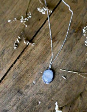 Collier "Luna" pierre de lune