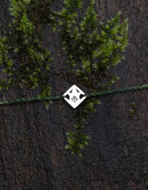 Bracelet "Primula minor" en argent et péridot